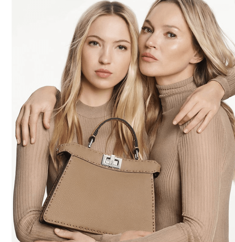 Kate Moss 领衔 Fendi 全