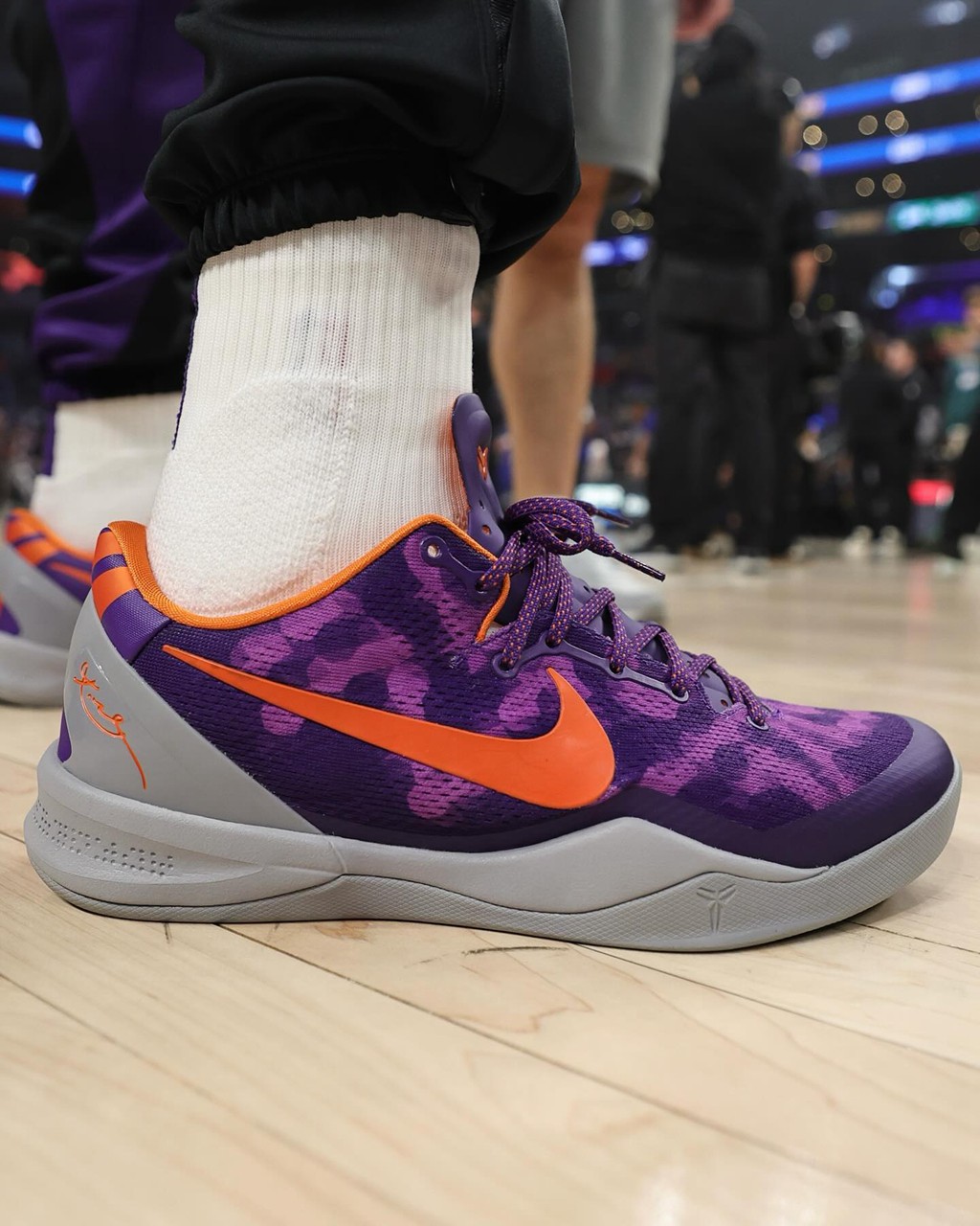 NBA,詹姆斯,德罗赞,东契奇,库里,UA,Nike,Air  NBA 上脚合集！罕见 Kobe 8 亮相！真的美如画！