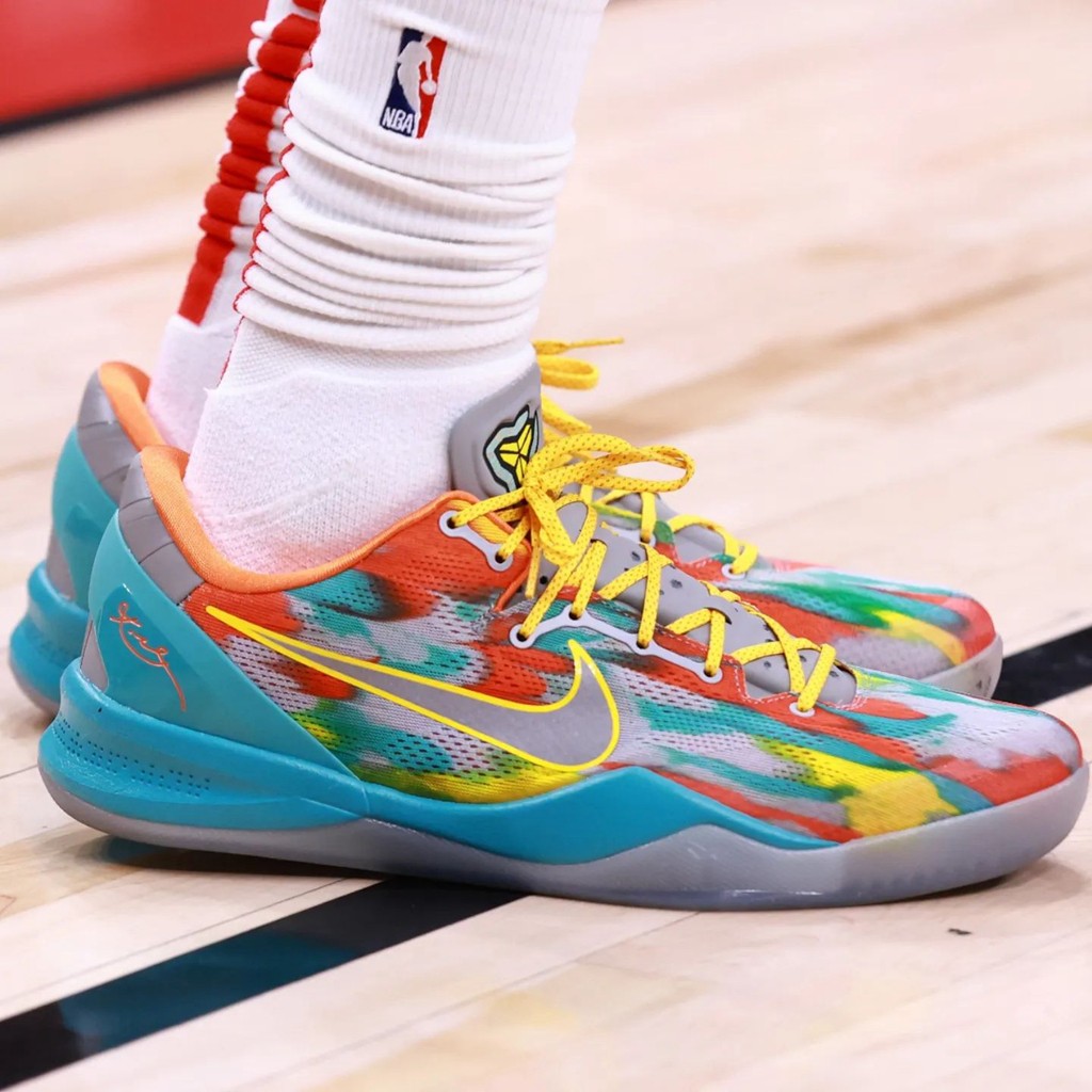 NBA,詹姆斯,德罗赞,东契奇,库里,UA,Nike,Air  NBA 上脚合集！罕见 Kobe 8 亮相！真的美如画！